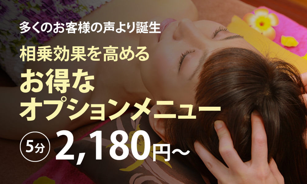 スペシャルオプションメニュー