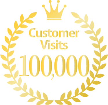 Customer Visits 100,000