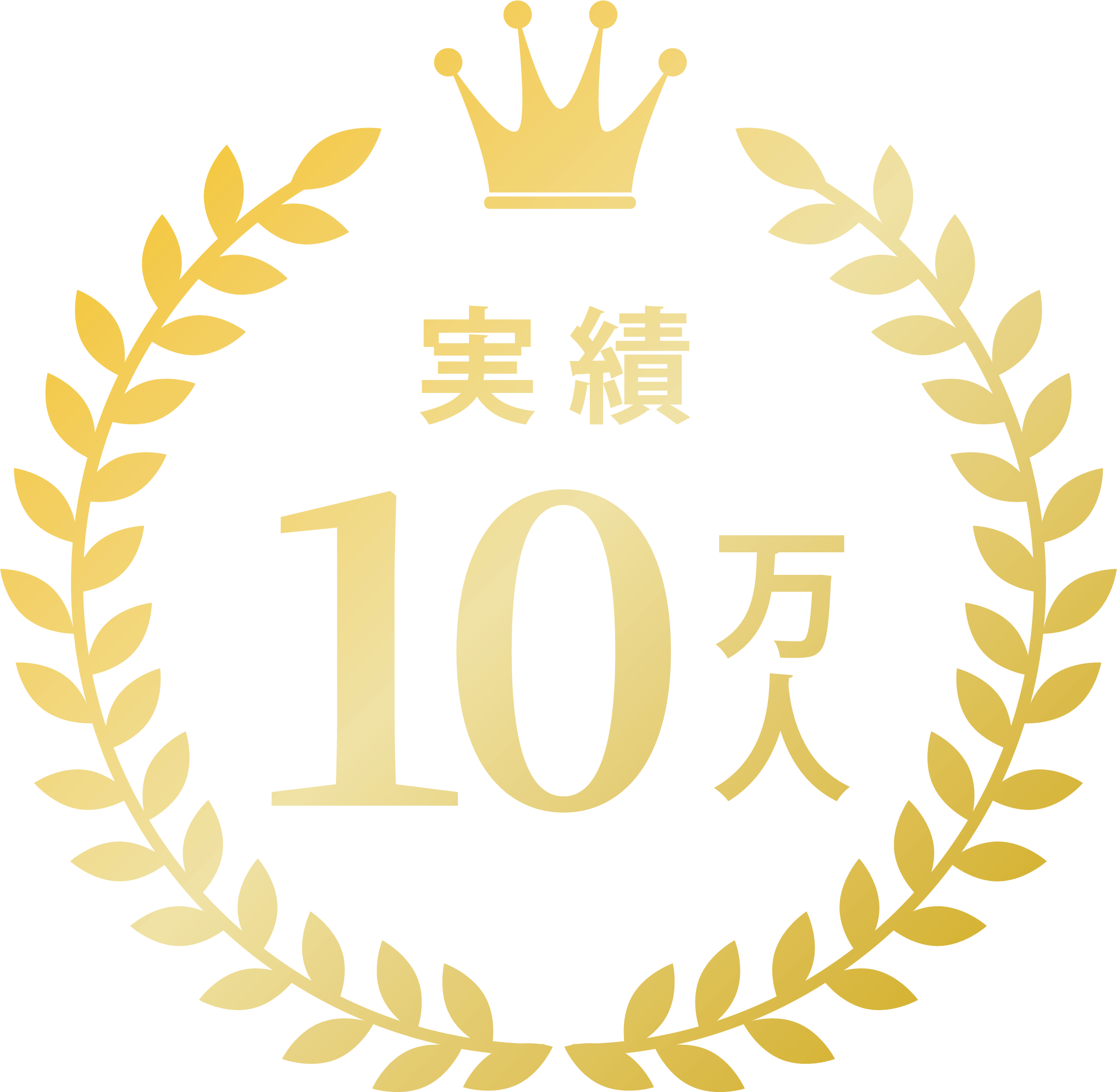 実績10万人