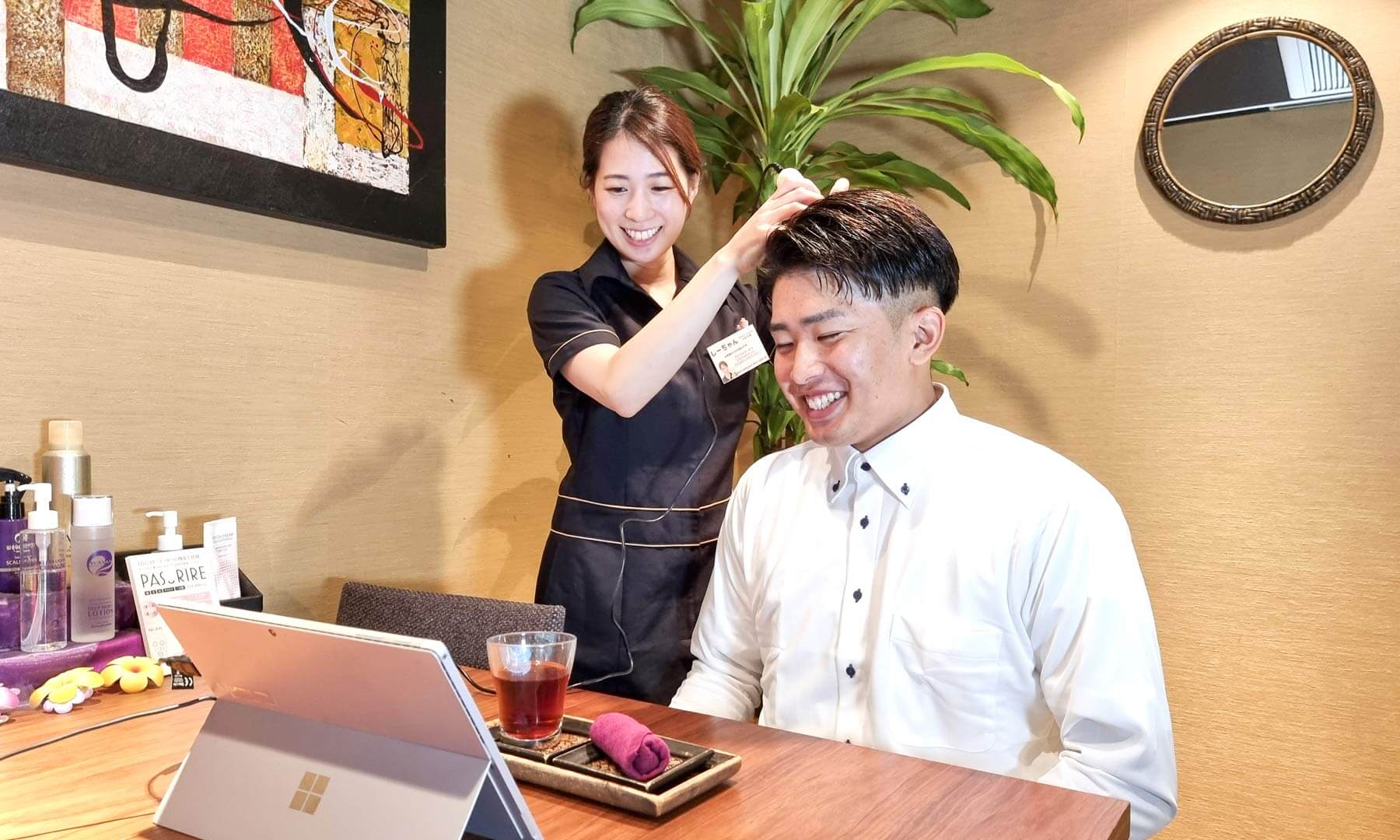 頭皮スコープ診断